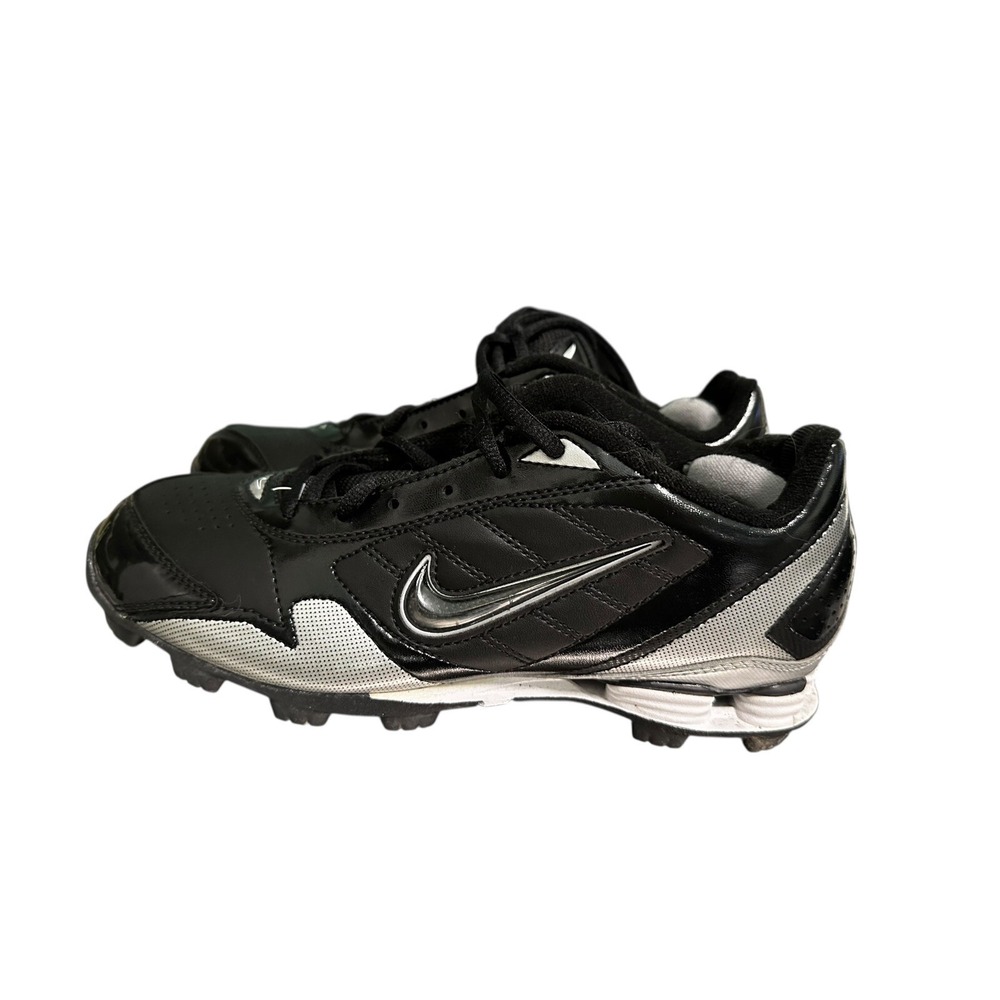 Nike Expand Tech Youth Baseball Cleats Black Silver Size 5Y - Picture 6 of 16